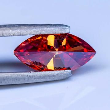 Watermelon Marquise-Cut Moissanite – Lab Grown - Watermelon beschikbaar voor biedingen