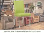 Leren eetkamerstoel Comfort - Toledo Lime (felgroen) -, Huis en Inrichting, Stoelen, Overige kleuren, Nieuw, Leer, Ophalen of Verzenden