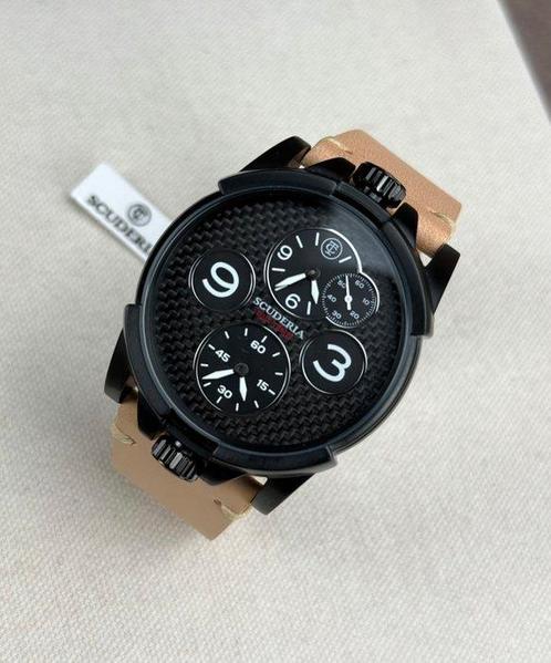 CT Scuderia - Due Tempi / Dual Time Cafe Racer Bullhead -, Sieraden, Tassen en Uiterlijk, Horloges | Heren