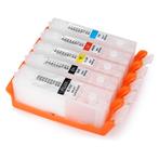 Geschikt Canon Pgi-570 & Cli-571 XL serie Navulbare, Nieuw, Cartridge, Inktmedia