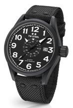 TW Steel VS42 Volante horloge zwart 48mm, Sieraden, Tassen en Uiterlijk, Horloges | Heren, Nieuw, Verzenden