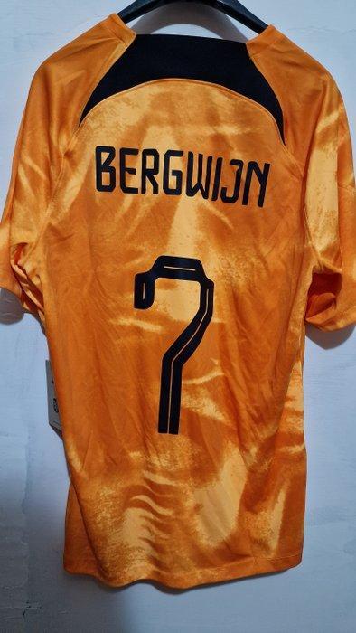 Paesi Bassi - Bergwijn - 2022 - Voetbalshirt, Verzamelen, Overige Verzamelen