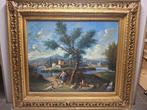 Italiaanse school (XIX) - Italiaans landschap, Antiek en Kunst
