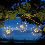 Solar Lichtsnoer Triple Starburst – 2 Lichtfuncties, Tuin en Terras, Buitenverlichting, Zonne-energie, Staal, Verzenden, Minder dan 50 watt