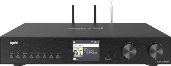 Imperial DABMAN i510 BT Internetradio HiFi-tuner Zwart, Audio, Tv en Foto, Mp3-spelers | Overige merken, Verzenden