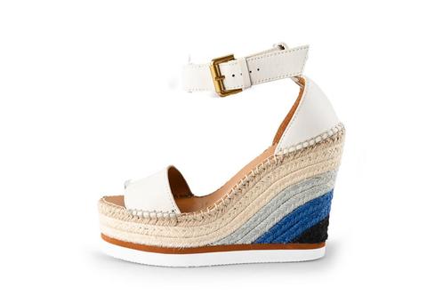 See by Chloe Sleehakken in maat 38 Wit | 10% extra korting, Kleding | Dames, Schoenen, Wit, Zo goed als nieuw, Schoenen met hoge hakken