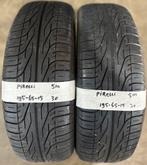 2x195-65-15 Pirelli zomer 5mm €30 per band 195 65 15, Ophalen, Gebruikt, 15 inch, Band(en)