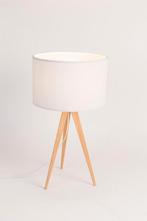 Tripod tafellamp hout - Zuiver - wit, Verzenden, Nieuw