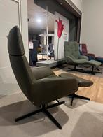 Relaxfauteuil Kebe Ergo leder olive groen 30% Extra korting, Ophalen, Kebe Ergo Olive, Nieuw, 75 tot 100 cm