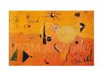 Kunstdruk Joan Miro - Paysage Catalan 80x60cm, Huis en Inrichting, Verzenden, Nieuw