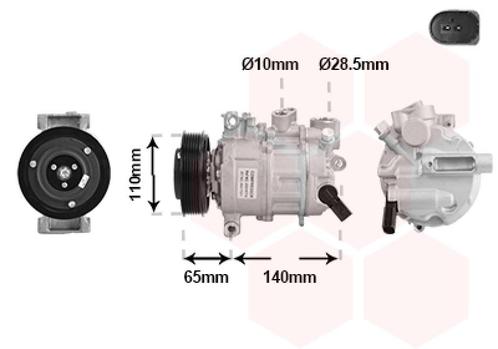 AIRCO COMPRESSOR VOOR AUDI A4 B9 2015-2019 4M0816803, Auto-onderdelen, Airco en Verwarming, Nieuw, Ophalen of Verzenden