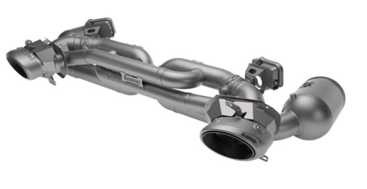 Akrapovic titanium uitlaat Porsche 991 992 Turbo S, Auto diversen, Tuning en Styling, Verzenden