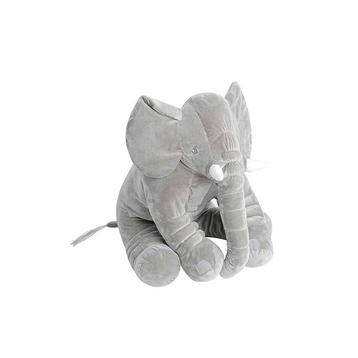 Speelgoed olifant - knuffel - XL - 60 cm hoog 0 grijs