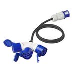 ProPlus Verloopkabel - 3 weg - 150 cm - 3 x 1.5 mm² - CEE.., Ophalen of Verzenden, Nieuw