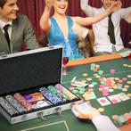 TRUUSK Casino-accessoires En Chips Pokerset Met Chips Pokerc, Verzenden, Nieuw