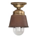 Kostas Brass Plafondlamp Koper Binnenverlichting, Huis en Inrichting, Lampen | Plafondlampen, Nieuw, Verzenden