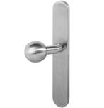 Intersteel knopschild XL links verdekt rond blind rvs, Ophalen of Verzenden, Nieuw