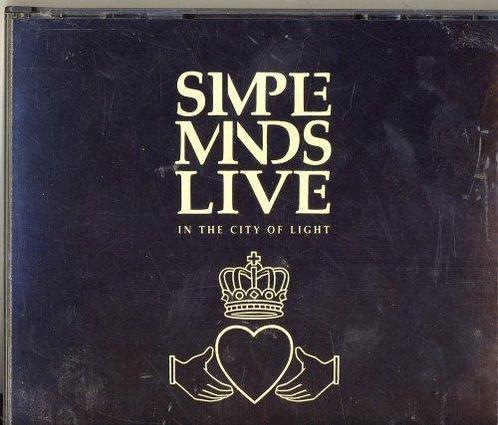 cd - Simple Minds - In the city of light (live), Cd's en Dvd's, Cd's | Overige Cd's, Zo goed als nieuw, Verzenden
