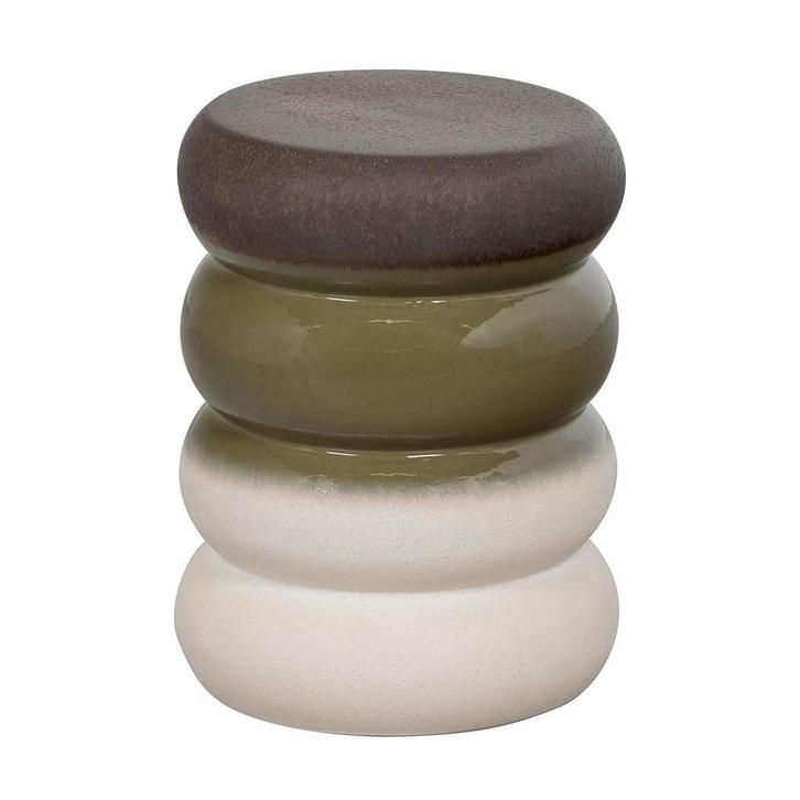 *WOONWINKEL* Vtwonen Bulb Bijzettafel Glazuurd Keramiek Groe, Huis en Inrichting, Tafels | Bijzettafels, Nieuw, Verzenden