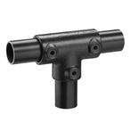 Buiskoppeling Lang T-stuk Ø 33,7 mm Zwart Gelakt, Doe-het-zelf en Verbouw, IJzerwaren en Bevestigingsmiddelen, Verzenden, Nieuw