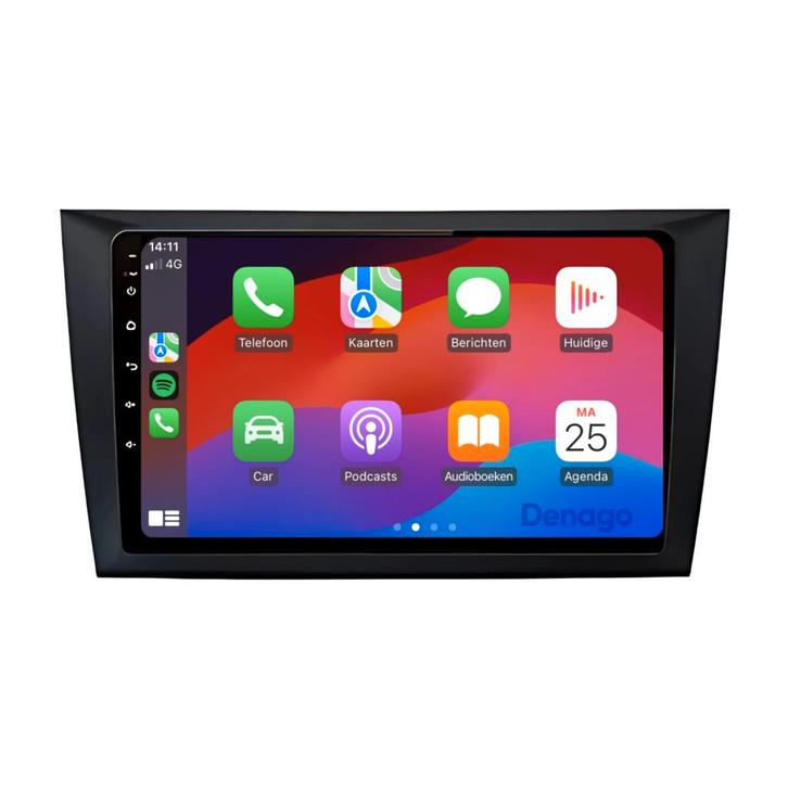 VW Golf 6 CarPlay autoradio 2009 t/m 2012 Denago, Auto diversen, Autoradio's, Ophalen of Verzenden