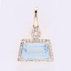 Zonder minimumprijs - Hanger - 14 karaat Geel goud - 1.50ct., Sieraden, Tassen en Uiterlijk, Antieke sieraden