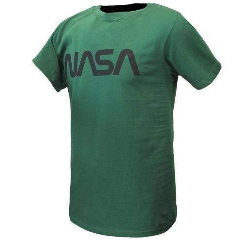 NASA T-Shirt Groen Zwart Logo - Officiële Merchandise, Kleding | Heren, T-shirts, Verzenden