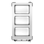 GGM Gastro | Bain marie thermische wagen - 3 x GN 1/1 - |, Verzenden, Nieuw, Effen