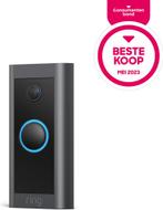 Ring Video Deurbel Wired Slimme Deurbel - Bedraad - Zwart, Ophalen of Verzenden, Nieuw