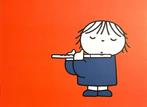 Dick Bruna - Child with flute (1984) Discontinued edition.