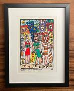 James Rizzi (1950-2011) - Girls out Shopping, original, Antiek en Kunst
