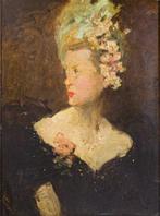 Jean-Gabriel Domergue (1889-1962) - Ritratto di Signora con