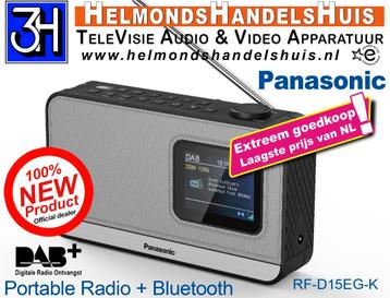 Panasonic | DAB+ digitale (nood) radio | Bluetooth | Nieuw beschikbaar voor biedingen