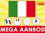 Italiaanse vlaggen - Italie vlaggen binnen 24 uur geleverd, Nieuw, Ophalen of Verzenden