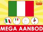 Italiaanse vlaggen - Italie vlaggen binnen 24 uur geleverd, Diversen, Vlaggen en Wimpels, Ophalen of Verzenden, Nieuw