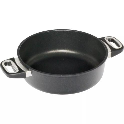 AMT Gastroguss Braadpan 26 cm - Aluminium - Inductiegesch..., Huis en Inrichting, Keuken | Potten en Pannen, Nieuw, Ophalen of Verzenden
