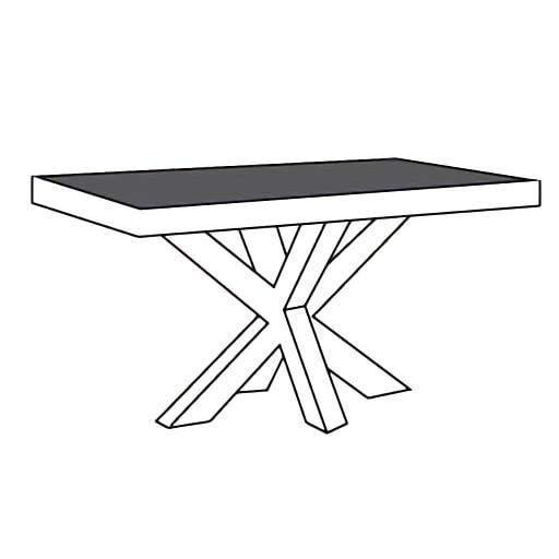 Eettafel-MM Alphen Oud Teakhout - eettafel, Huis en Inrichting, Tafels | Eettafels, Nieuw, Overige materialen