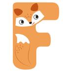 Nieuw Small Foot - Houten Dieren Kinderletter - F, Kinderen en Baby's, Speelgoed | Educatief en Creatief, Ophalen of Verzenden