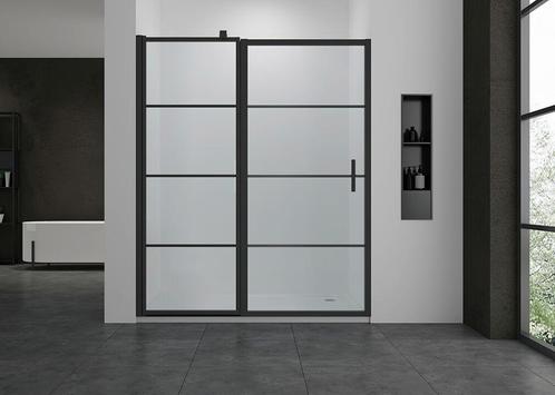 Sani Royal Douchedeur met Vast Paneel 140x200cm, Doe-het-zelf en Verbouw, Sanitair