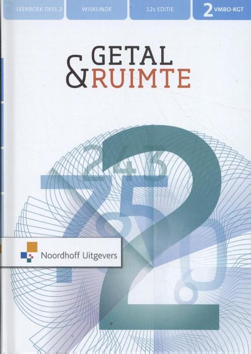 Getal en ruimte 12e ed 2 vmbo kgt deel 2 9789001900243, Boeken, Studieboeken en Cursussen, Zo goed als nieuw, Verzenden