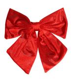 Haarspeld Strik Stof Glitter Rood, Verzenden, Nieuw
