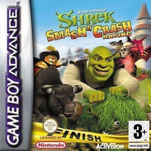 Shrek Smash N Crash (GameBoy Advance), Spelcomputers en Games, Games | Nintendo Game Boy, Gebruikt, Verzenden
