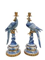 Kaarsenhouder (2) - Brons, Porselein, Antiek en Kunst, Kunst | Designobjecten