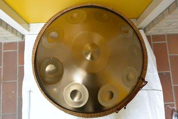 Handpan - in D gestemd - handpan 10 tonig goud - Aantal beschikbaar voor biedingen