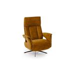 Relaxfauteuil Haarlo - relaxfauteuils - Goud, Nieuw, Stof