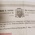 Reliekhouder - Papier, Textiel - 1850-1900 - De