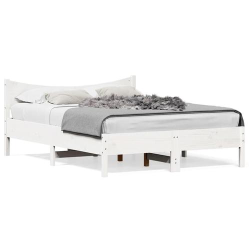 Bedframe Wit 120x190 | Retourdeal | 41% Korting!, Huis en Inrichting, Slaapkamer | Bedden, 120 cm, 190 cm of minder, Wit, Nieuw