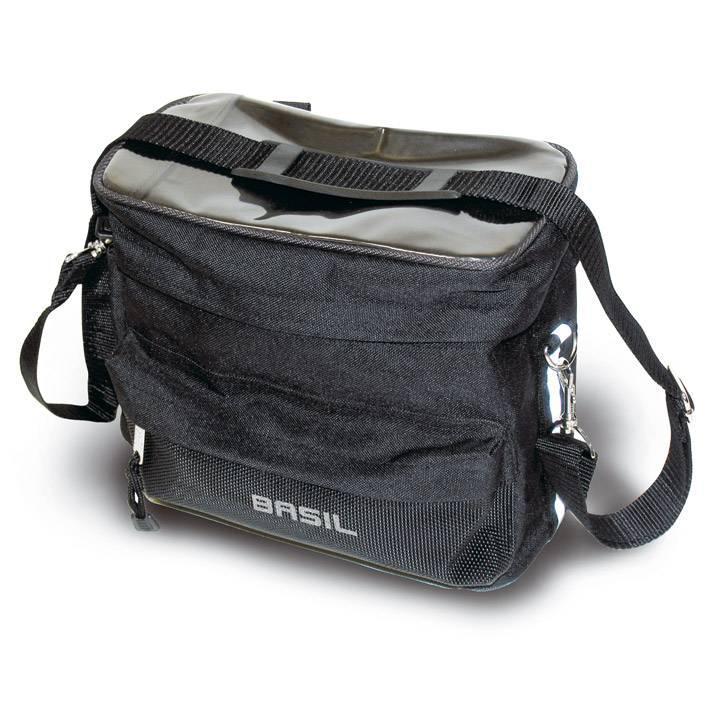 Basil stuurtas Mali m/klittenband, Fietsen en Brommers, Fietsaccessoires | Fietstassen, Nieuw, Verzenden