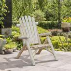 TRUUSK Adirondack Tuinstoel Tuinstoel Houten Stoel Hoge Rugl, Tuin en Terras, Verzenden, Nieuw