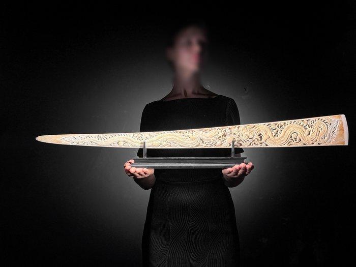 NIET GEBRUIKSGEGEVENS PRIJS - Extra grote, gepatineerde en, Antiek en Kunst, Kunst | Designobjecten